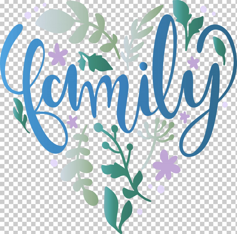 Family Day Heart Flower PNG, Clipart, Calligraphy, Family Day, Flower, Heart, Leaf Free PNG Download