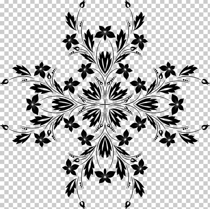 Black And White Flower PNG, Clipart, Art, Black, Black And White, Branch, Computer Icons Free PNG Download