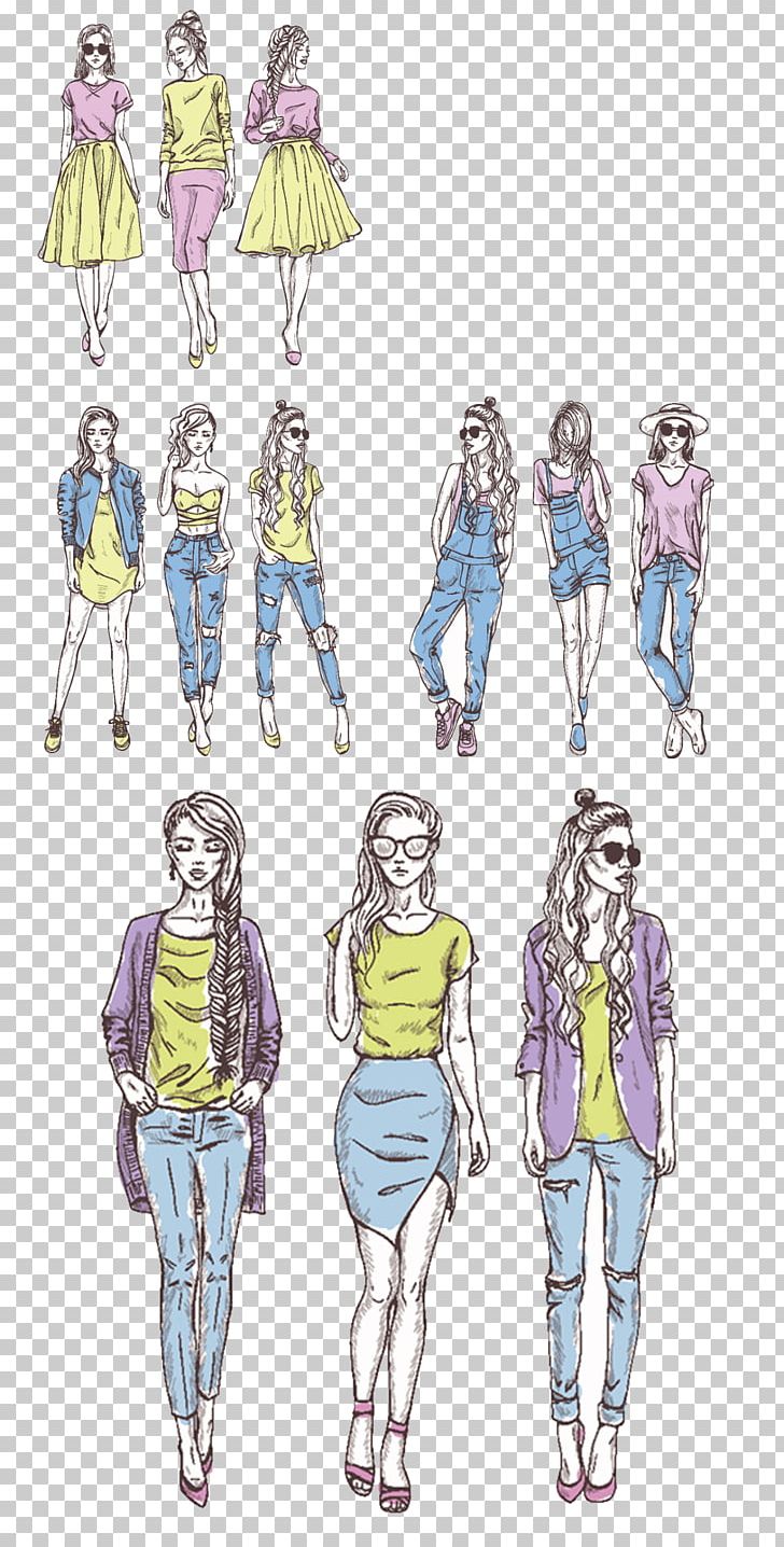 Fashion Model PNG, Clipart, Art, Artwork, Clothes, Clothing, Costume Design Free PNG Download