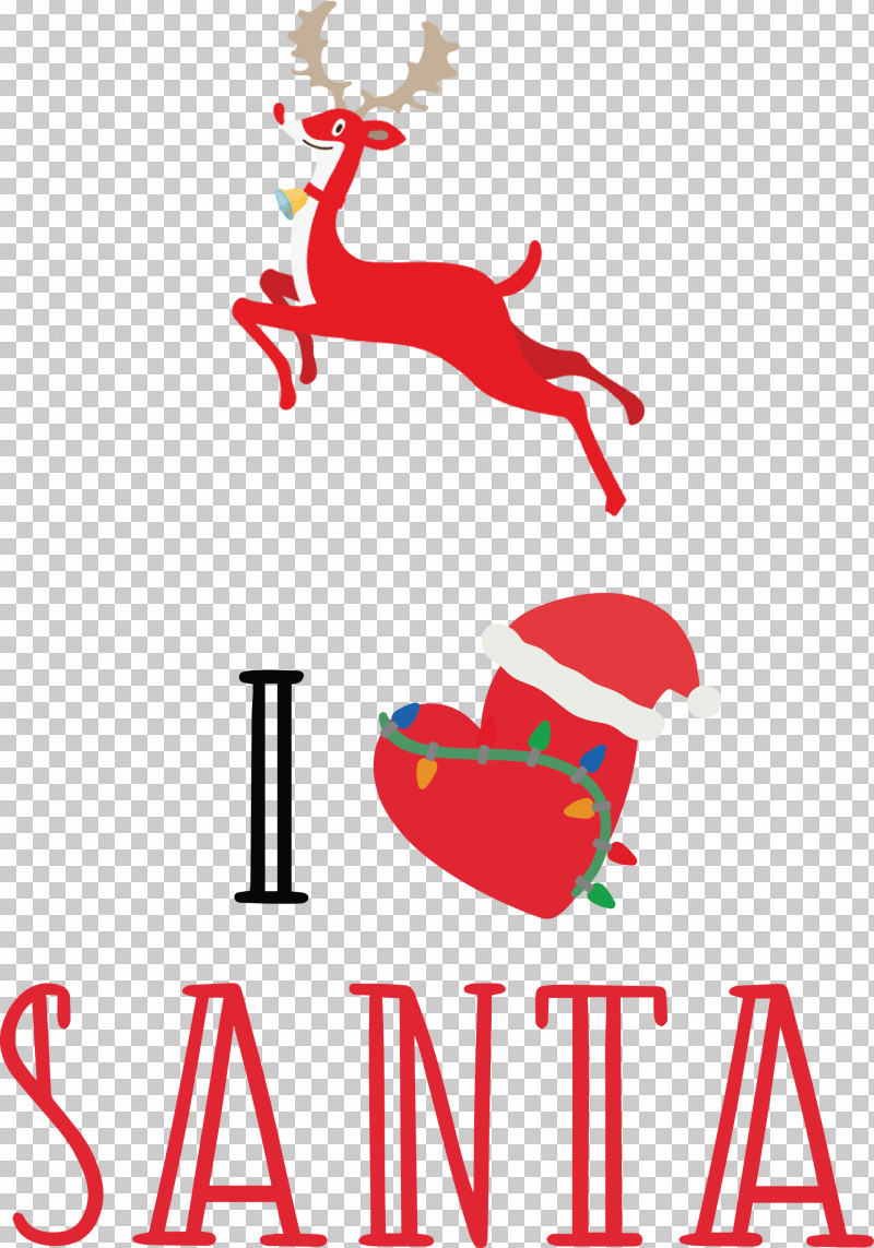 I Love Santa Santa Christmas PNG, Clipart, Black, Christmas, Christmas Day, Fine Arts, I Love Santa Free PNG Download