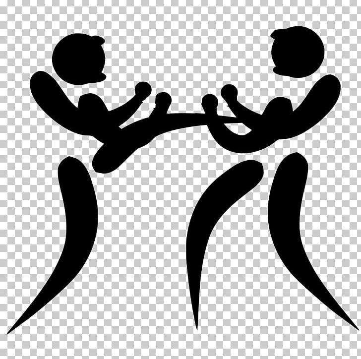 Kickboxing At The 2007 Asian Indoor Games Pictogram Sport PNG, Clipart, Asian Indoor Games, Black, Black And White, Contact Sport, Full Contact Karate Free PNG Download