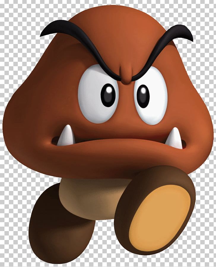 Super Mario Bros. New Super Mario Bros Goomba PNG, Clipart, Cartoon ...