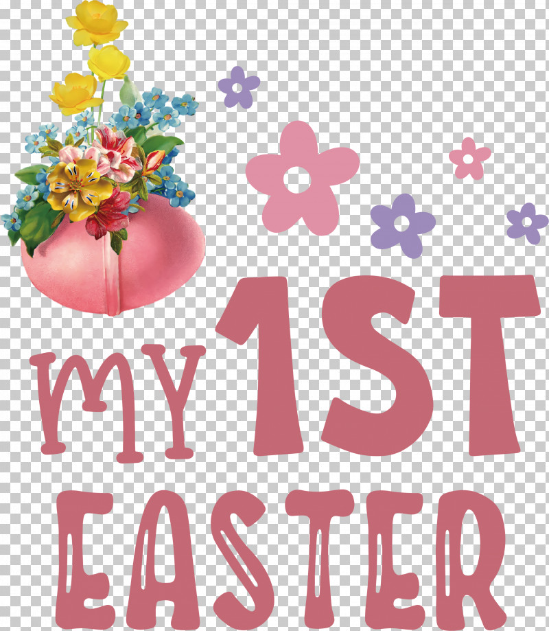 Happy Easter Day My 1st Easter PNG, Clipart, Floral Design, Happiness, Happy Easter Day, Meter, My 1st Easter Free PNG Download