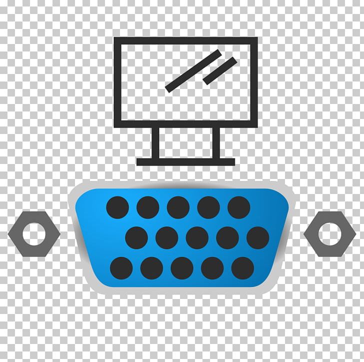 VGA Connector Computer Port Serial Port Icon PNG, Clipart, Blue, Bnc Connector, Brand, Computer Monitor, Computer Port Free PNG Download