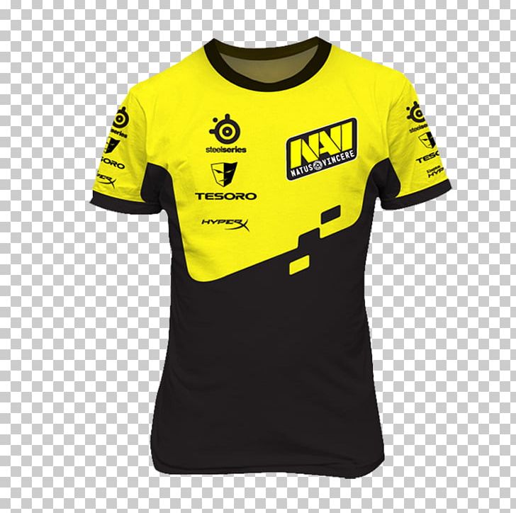T-shirt Dota 2 Electronic Sports Natus Vincere PNG, Clipart, Active Shirt, Brand, Clothing, Counterstrike, Counterstrike Global Offensive Free PNG Download