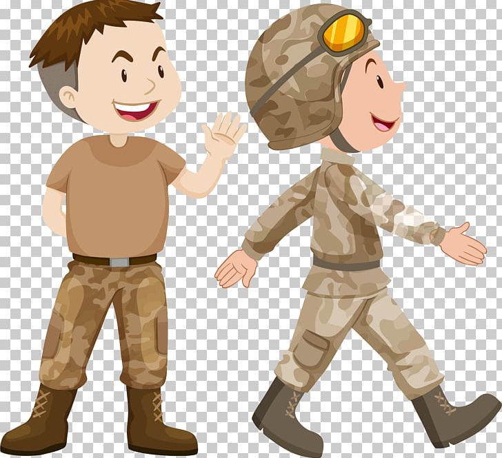 Soldier Military Army Illustration PNG, Clipart, Are Vector, Army Soldiers, Boy, Cartoon, Child Free PNG Download