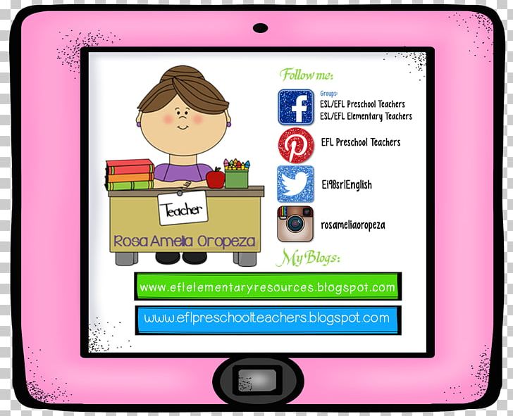 TeachersPayTeachers English As A Second Or Foreign Language Education Preschool Teacher PNG, Clipart, Area, Computer, Display Advertising, Electronic Device, Electronics Free PNG Download
