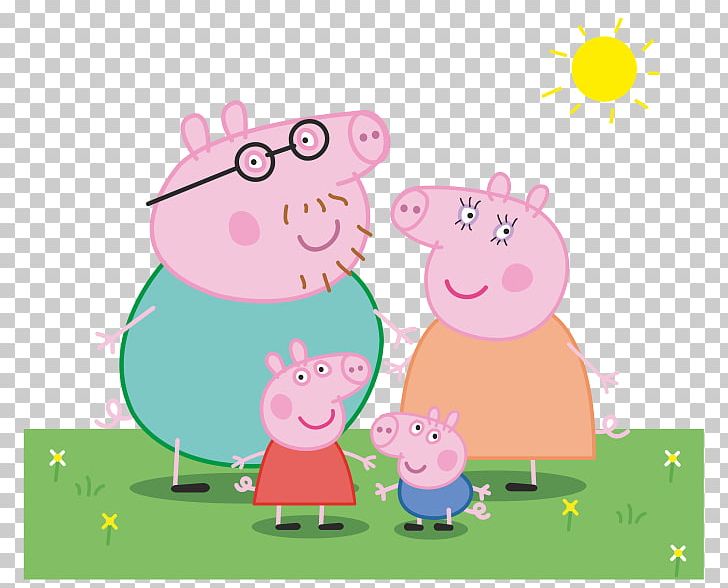 Daddy Pig Paultons Park Mummy Pig Children's Television Series PNG, Clipart, Animals, Animated Cartoon, Art, Cartoon, Child Free PNG Download