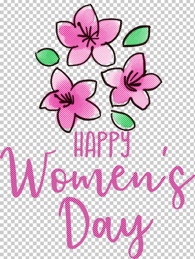 Happy Women’s Day PNG, Clipart, Black, Computer, Cut Flowers, Floral Design, Flower Free PNG Download