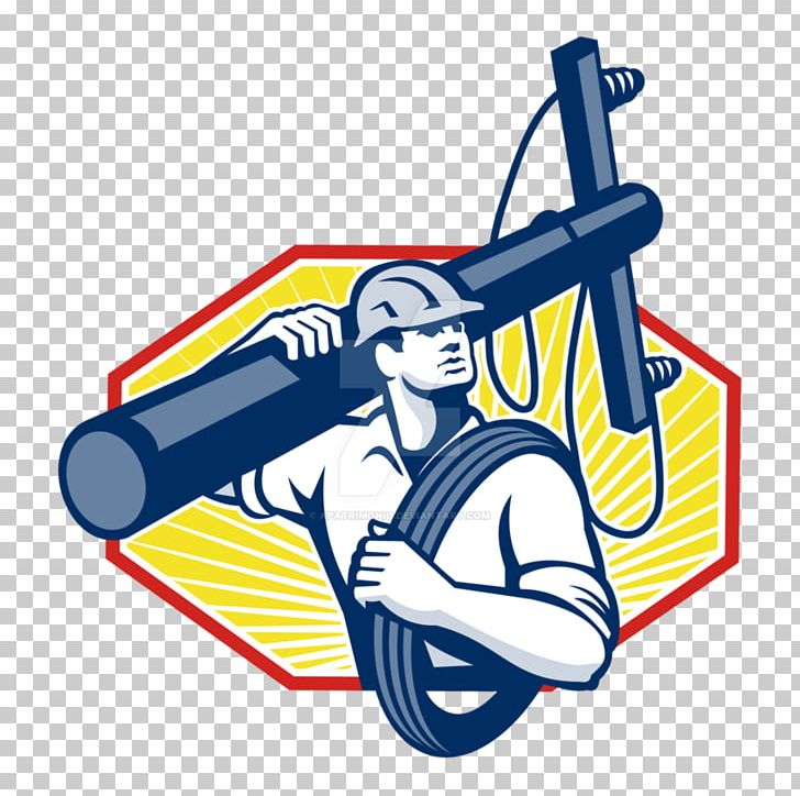 Electricity Lineworker Utility Pole Overhead Power Line PNG, Clipart, Area, Artwork, Electrical, Electrical Cable, Electrician Free PNG Download