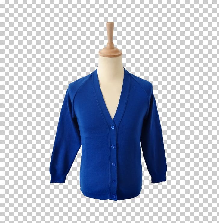 Cardigan Neck Sleeve PNG, Clipart, Blue, Cardigan, Clothing, Cobalt Blue, Electric Blue Free PNG Download