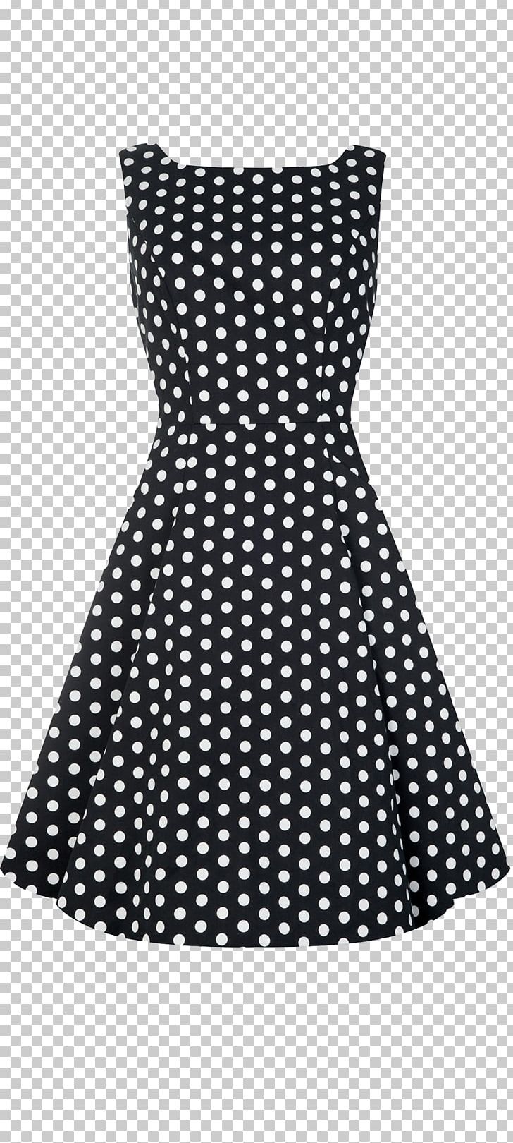 1950s Polka Dot Clothing Sizes Vintage Clothing Dress PNG, Clipart, 1950s, Audrey Hepburn, Black, Clothing, Clothing Sizes Free PNG Download
