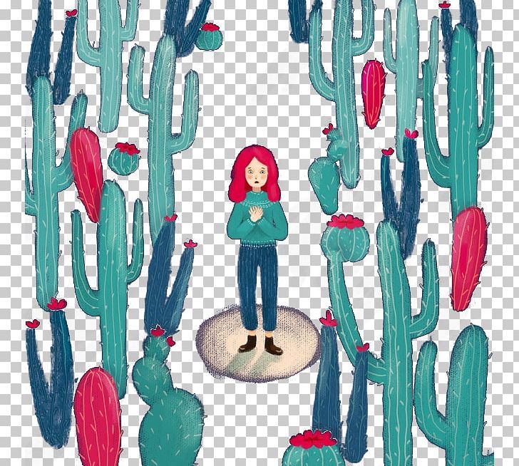 Graphic Design Illustration PNG, Clipart, Art, Botanical, Botanical Garden, Cactus, Cactus Cartoon Free PNG Download
