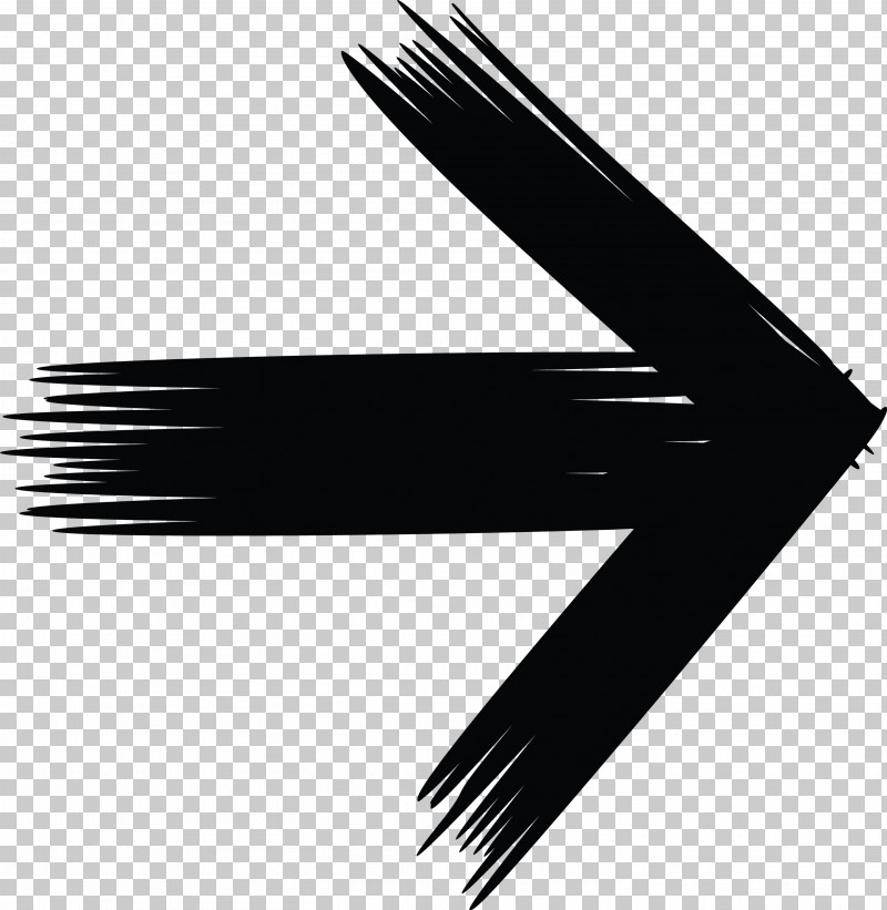 Brush Arrow PNG, Clipart, Blackandwhite, Brush Arrow, Eyelash, Line, Logo Free PNG Download