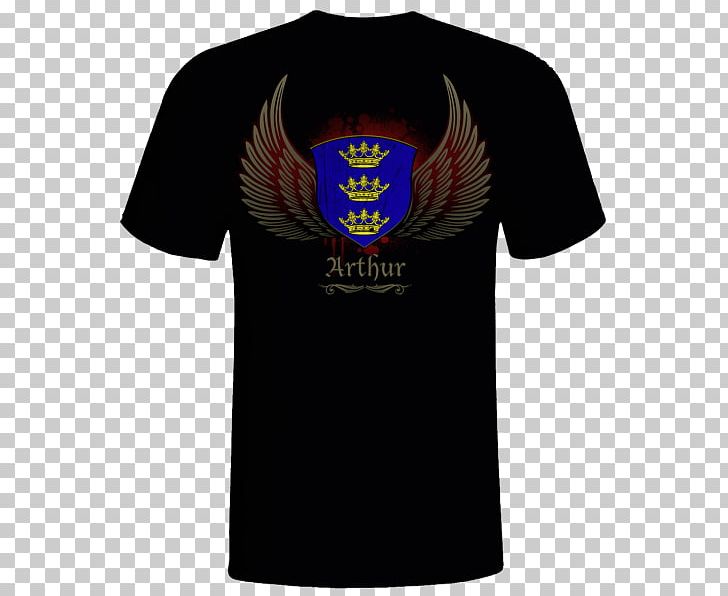 T-shirt Logo Sleeve Font PNG, Clipart, Active Shirt, Brand, Clothing, Deus Vult, Logo Free PNG Download