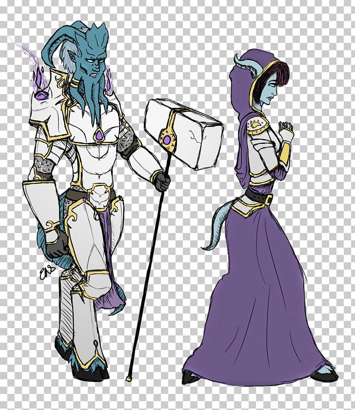 World Of Warcraft Draenei Paladin Priest Drawing PNG, Clipart, Anime, Art, Clothing, Com, Costume Free PNG Download