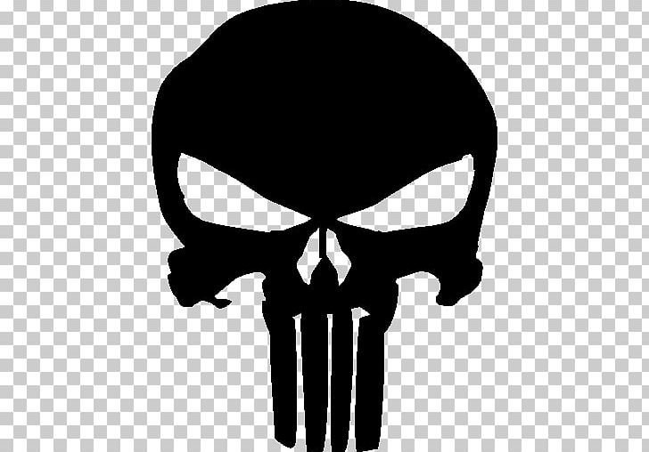 Punisher Decal Sticker Art Stencil PNG, Clipart, Airbrush, Art, Black And White, Bone, Bumper Sticker Free PNG Download