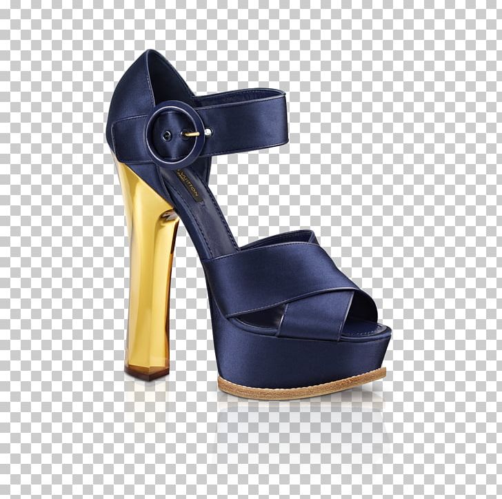 Sandal Louis Vuitton High-heeled Shoe Fashion PNG, Clipart, Bag, Basic Pump, Christian Louboutin, Cobalt Blue, Court Shoe Free PNG Download