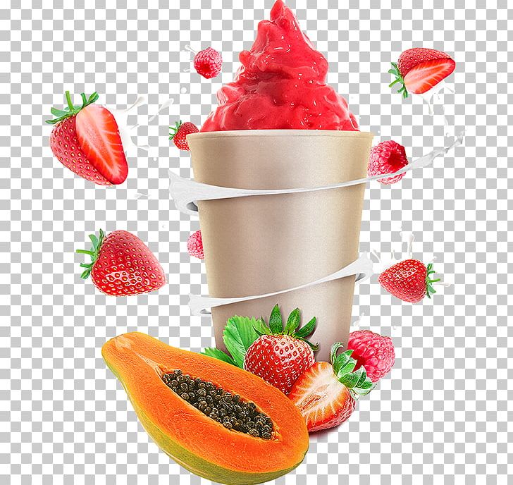 Smoothie Strawberry Frozen Yogurt Ice Cream Baobing PNG, Clipart, Encapsulated Postscript, Food, Frozen Dessert, Frozen Yogurt, Fruit Free PNG Download
