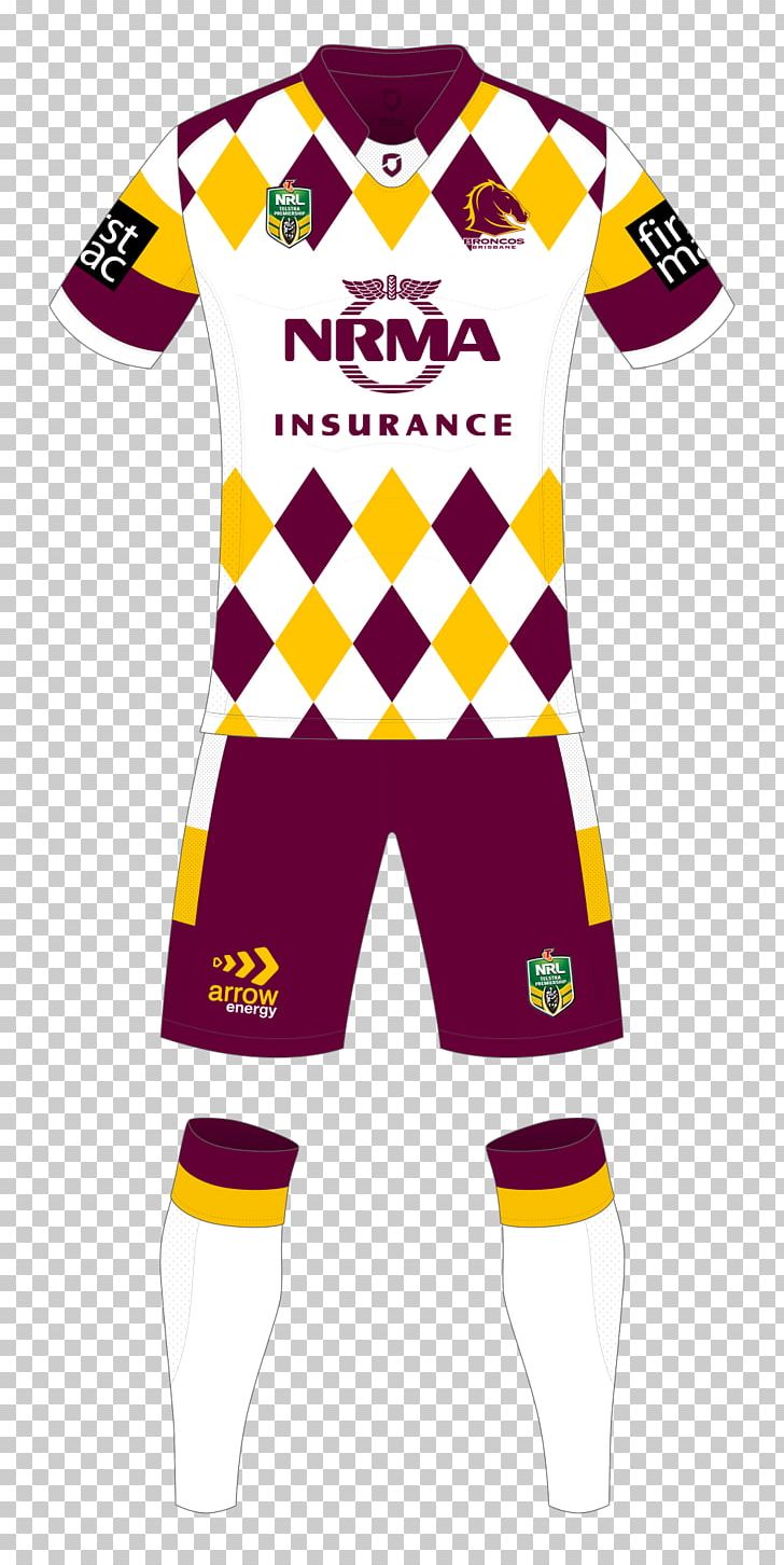 Brisbane Broncos Penrith Panthers Sport Jersey T-shirt PNG, Clipart, Baby Toddler Clothing, Brand, Brisbane, Brisbane Broncos, Clothing Free PNG Download