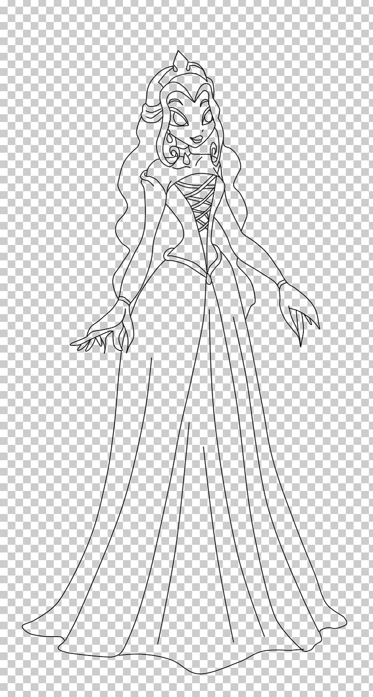 Drawing Line Art Dress Sketch PNG, Clipart, Arm, Art, Artwork, Black And White, Cartoon Free PNG Download
