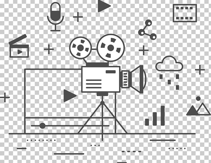 Video Production Advertising PNG, Clipart, Angle, Area, Art, Black, Black And White Free PNG Download