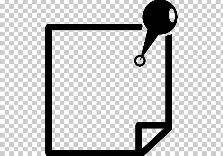 Paper Computer Icons Drawing Pin PNG, Clipart, Angle, Area, Black And White, Computer Icons, Download Free PNG Download