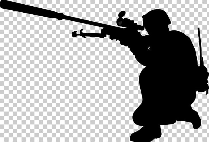 Soldier Military Silhouette Army PNG, Clipart, Angle, Army, Black And White, Firearm, Gun Free PNG Download