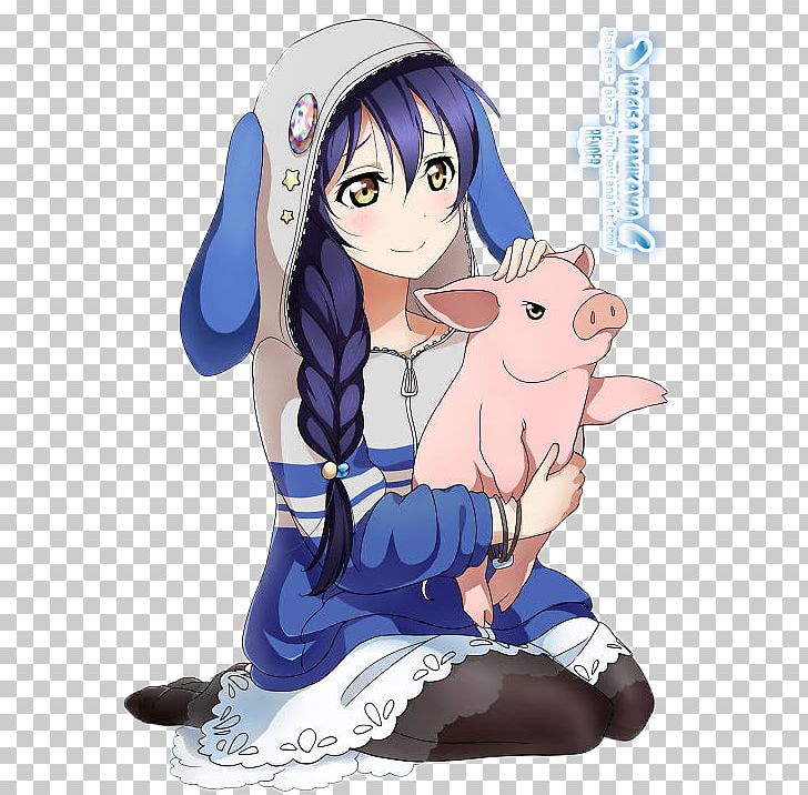 Umi Sonoda Anime Rendering Desktop PNG, Clipart, Anime, Black Hair, Cartoon, Character, Chibi Free PNG Download