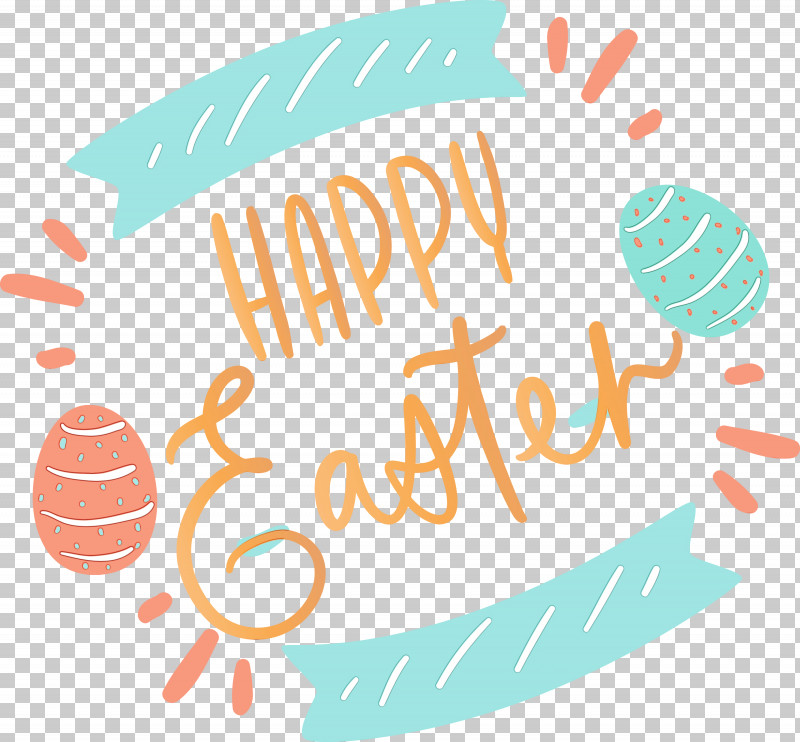 Text Font Turquoise Logo Line PNG, Clipart, Calligraphy, Circle, Easter Day, Easter Sunday, Happy Easter Free PNG Download