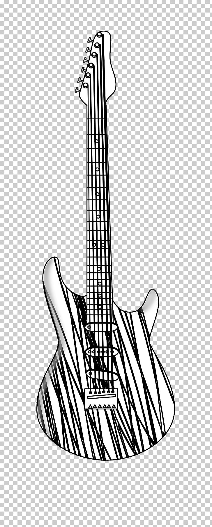 Electric Guitar Black And White PNG, Clipart, Acoustic Guitar, Black And White, Black And White Music Pictures, Christmas Music, Coloring Book Free PNG Download