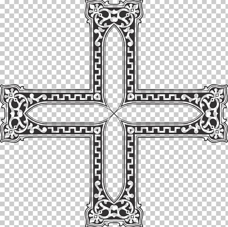 Ornament PNG, Clipart, Art, Black And White, Body Jewelry, Christian Cross, Computer Icons Free PNG Download
