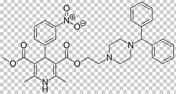 Pharmaceutical Drug Nimodipine Gingival Enlargement Calcium Channel Blocker Hydrochloride PNG, Clipart, Amlodipine, Angle, Area, Benidipine, Black And White Free PNG Download