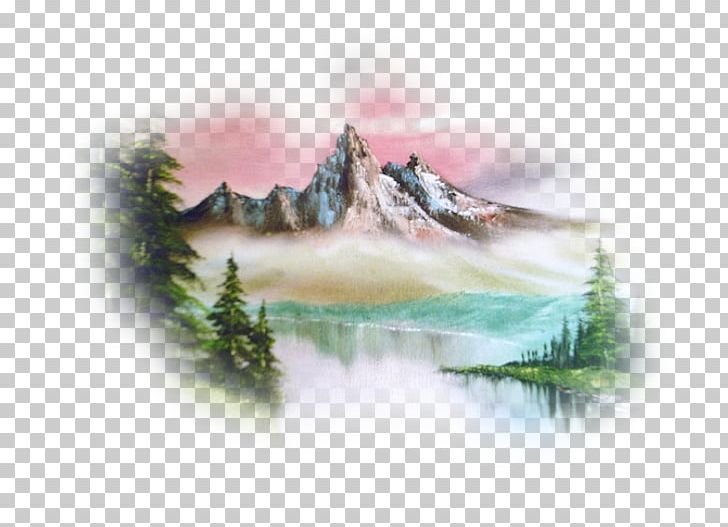 Watercolor Painting Water Resources Drawing Landscape PNG, Clipart, Drawing, Grass, Landscape, Montagne, Mountain Free PNG Download