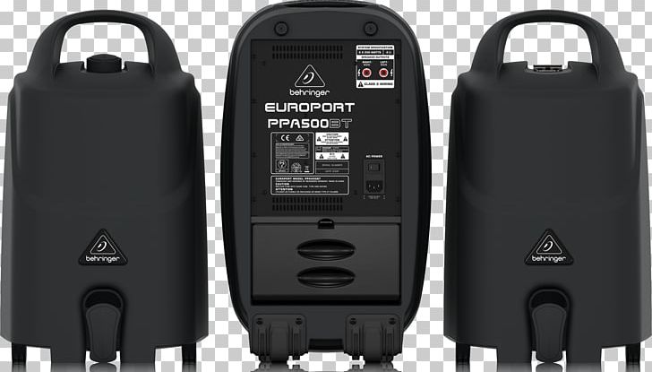 Microphone Behringer PPA500BT Europort PA System Public Address Systems Loudspeaker Wireless PNG, Clipart, Audio, Bluetooth, Electronic Device, Electronics, Electronics Accessory Free PNG Download