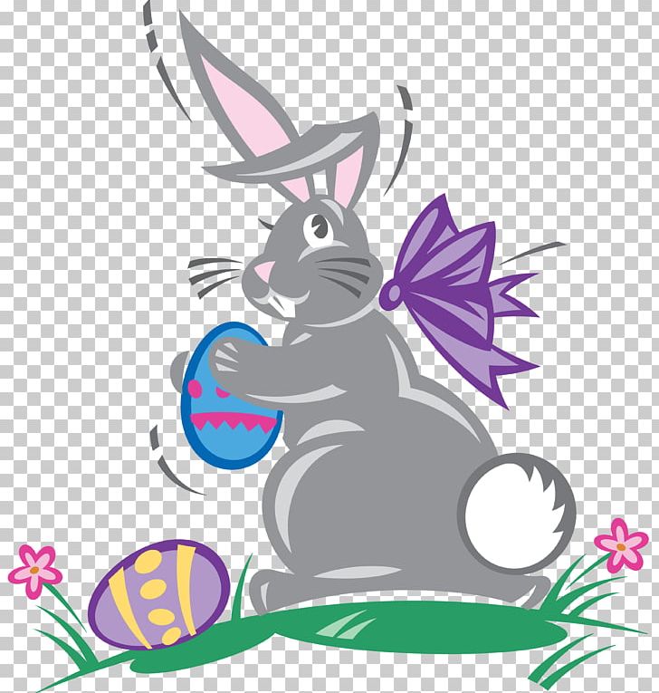 Easter Bunny Hare Domestic Rabbit PNG, Clipart, Animals, Artwork, Chicken Egg, Depositfiles, Domestic Rabbit Free PNG Download