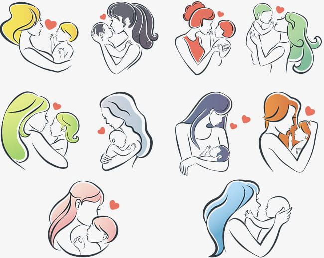 Simple Warm Maternal Logo PNG, Clipart, Baby, Logo, Logo Clipart, Logo Clipart, Maternal Clipart Free PNG Download