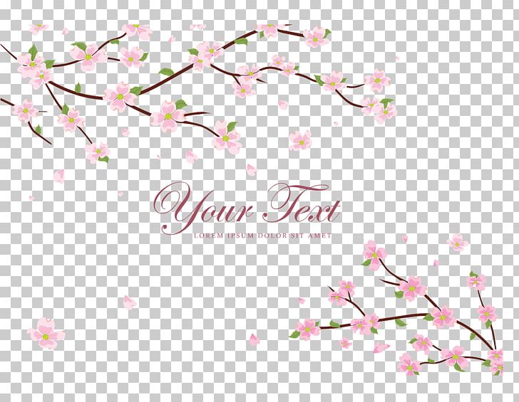 Pink Flowers Blossom Petal Branch PNG, Clipart, Blossom Vector, Cherry Blossom, Cherry Blossoms, Computer Wallpaper, Flora Free PNG Download