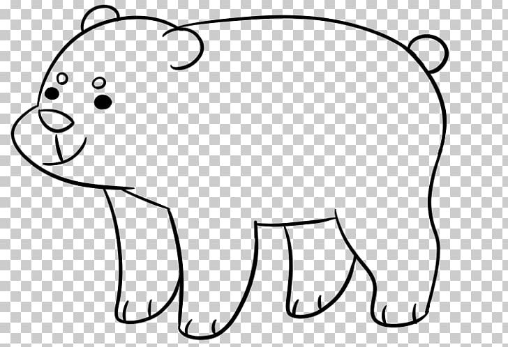 Whiskers Bear Line Art PNG, Clipart, Animals, Area, Art, Bear, Bear Drawing Free PNG Download