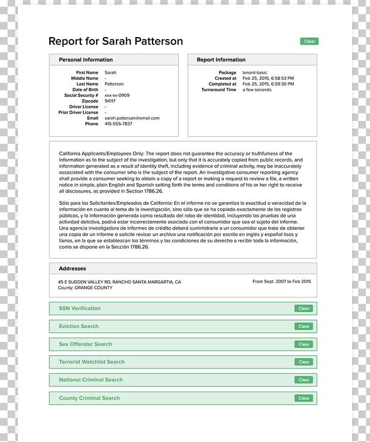 Background Check Tenant Screening Criminal Record Credit History Report PNG, Clipart, Application For Employment, Area, Background Check, Brand, Credit Free PNG Download
