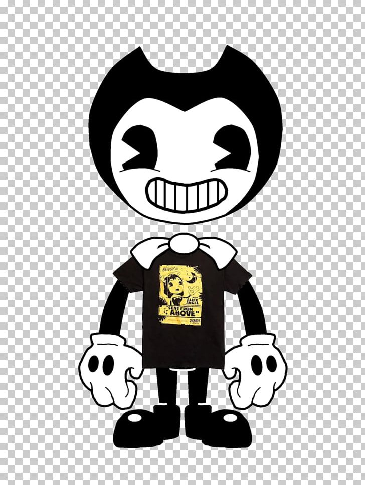 Bendy And The Ink Machine TheMeatly Video Games Cuphead PNG, Clipart, Bendy And The Ink Machine, Black And White, Cartoon, Cuphead, Die Cutting Free PNG Download