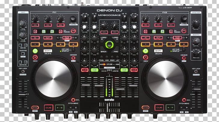 Denon DN-MC6000 Denon MC6000MK2 DJ Controller Disc Jockey PNG, Clipart, Audio, Audio Equipment, Controller, Disc Jockey, Electronic Device Free PNG Download