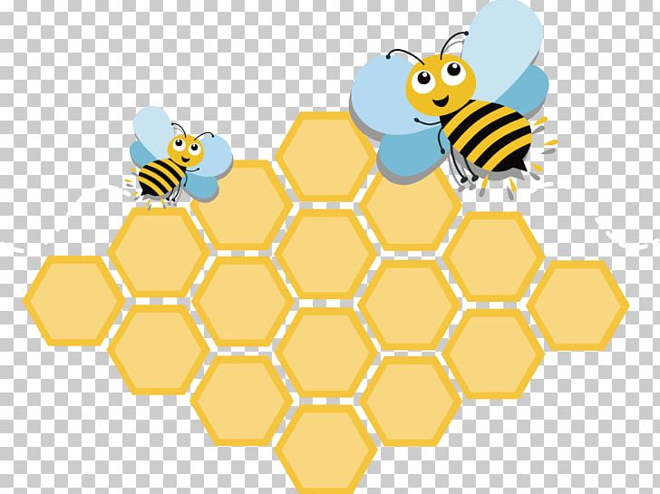 Honey Bee Honeycomb PNG, Clipart, Bee, Bee, Bee Vector, Color, Computer Wallpaper Free PNG Download