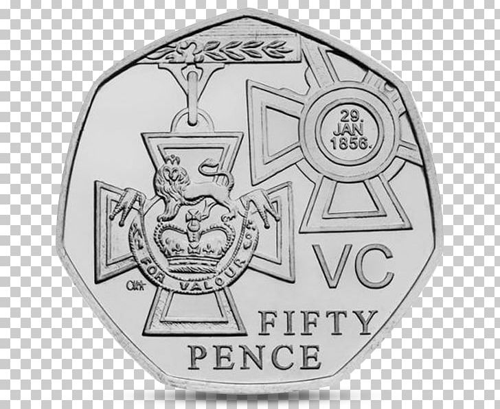 Royal Mint Fifty Pence Coins Of The Pound Sterling Victoria Cross PNG, Clipart, Badge, Brand, Coin, Coins Of The Pound Sterling, Commemorative Coin Free PNG Download