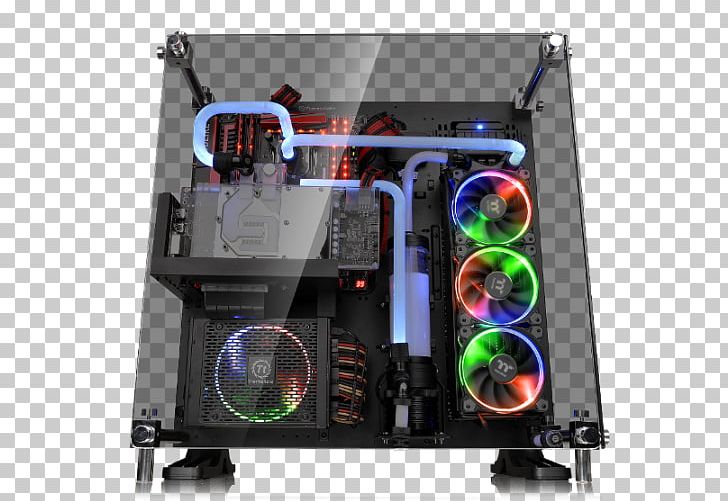Computer Cases & Housings Core P5 ATX Wall-Mount Chassis CA-1E7-00M1WN-00 MicroATX Thermaltake PNG, Clipart, Antec, Atx, Case Modding, Computer Case, Computer Cases Housings Free PNG Download