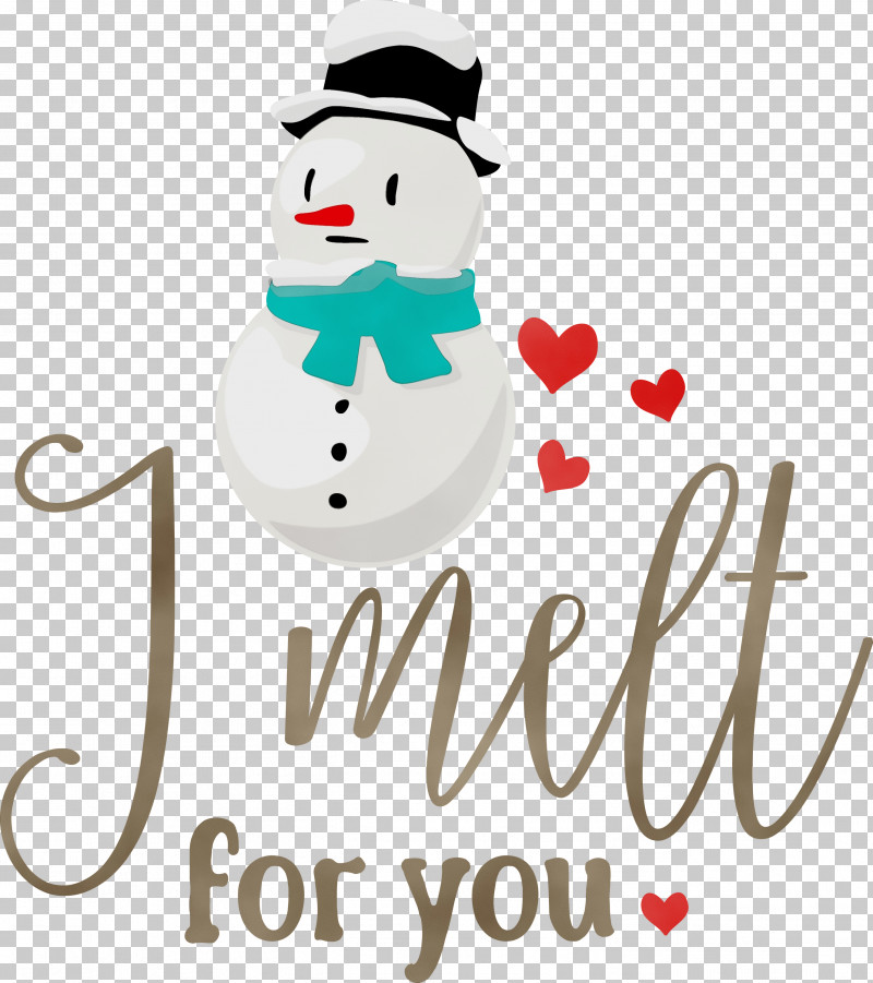 Snowman PNG, Clipart, I Melt For You, Logo, M, Meter, Paint Free PNG Download