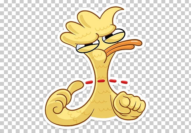Donald Duck Sticker Telegram VKontakte PNG, Clipart, Animals, Artwork, Bird, Donald Duck, Duck Free PNG Download