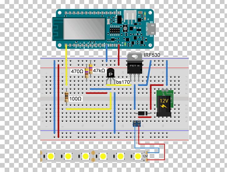 Microcontroller Arduino Breadboard Electronics Light-emitting Diode PNG, Clipart, 2n7000, Arduino, Breadboard, Cir, Circuit Component Free PNG Download