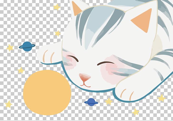 Sleep Cat Illustrator PNG, Clipart, Carnivoran, Cartoon, Cat Like Mammal, Child, Computer Wallpaper Free PNG Download