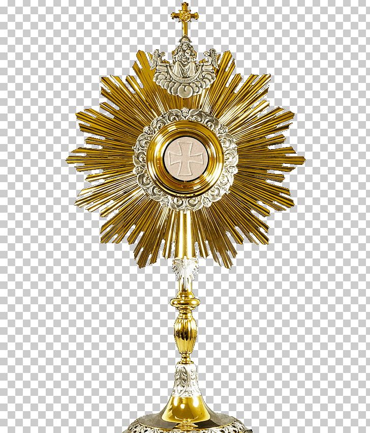 Monstrance Eucharistic Adoration Sacrament PNG, Clipart, Adoration, Brass, Catholic Church, Catholicism, Chalice Free PNG Download